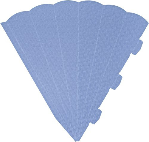 HEYDA Schultüten-Zuschnitt, 6-eckig, 41 cm, hellblau