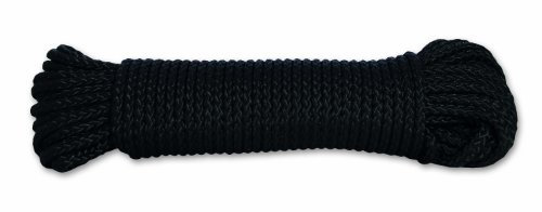 Chapuis FDC9 Cuerda de polipropileno trenzada - 100 kg - Diámetro 2,8 mm - Largo 10 m - Negro