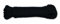 Chapuis FDC9 Cuerda de polipropileno trenzada - 100 kg - Diámetro 2,8 mm - Largo 10 m - Negro