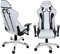GIOSEDIO GSAR24 Weiß Ergonomisch Gaming PC Stuhl Schreibtischstuhl, Chefsessel mit Verstellbarer Rückenlehne und Armlehnen. Racing Bürostuhl Komfortabler Bürostuhl in sportlicher Racer Optik. (Weiß)