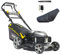 TEXAS RL 515TR WE Benzin-Rasenmäher (Rasenmäher mit 51 cm Schnittbreite, 4-Gang, Elektrostart und Zubehörpaket) grau/Silber 90066577