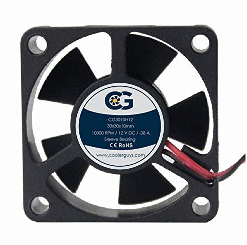 Coolerguys 30mm (30x30x10) 12V Cooling Fan