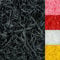 Shredded Paper Colorful Package Easter Grass Shredded Tissue Paper Raffia Basket Shreds Paper Party Gift Packaging Filler Décor 100grms (Black)