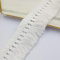 Yalulu 10 Yards Quaste Fransenborte Fransenband Quaste Trim Band Fringe Borte Fransen Quasten Trim Fransen Spitzenborte Dekoband für Kleidung,Kostüme,DIY Nähen (Weiß)