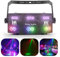 Luce stroboscopica, luce da discoteca, luce DMX, faretto a LED RGB, proiettore DJ, controllo della musica, luci da discoteca, per KTV, riunioni di famiglia, matrimonio, compleanno, Halloween,