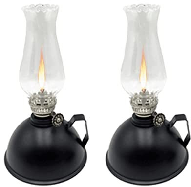 Classic Oil Lamp Glass Kerosene Lamp Interior Oil Lamps Tin Oil Cans with Handles Kerosene Lantern Home Kerosene Lantern Oil Lantern Portable