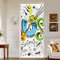 PLEETS Türtapete Musik & Gitarre 90 x 200cm Türfolie Selbstklebend TürPoster PVC Türaufkleber Fototapeten Entfernbar Türaufkleber Aufkleber Türdeko Tapete Zuhause Dekor