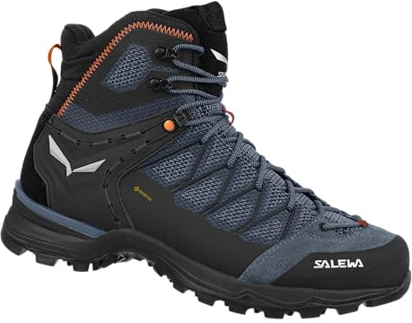 Salewa Mountain Trainer Lite Mid Gore-Tex Bottes de Randonnée Hommes, Bleu, 9.5