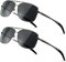 SUNGAIT Polarized Herren Sonnenbrille Durable Metallrahmen für Angeln Driving Golf SGT925QH-QH-DE