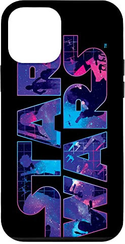 Hülle für iPhone 12 mini Star Wars Logo Retro 90s Galaxy