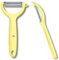 Victorinox - Pelador universal para frutas y verduras (2 unidades, extra afilado, hoja dentada/doble filo, mango ergonómico, edición limitada, color amarillo claro