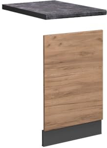 Vicco Frontblende Fame-Line, Goldkraft Eiche/Anthrazit, 45 cm, AP Anthrazit