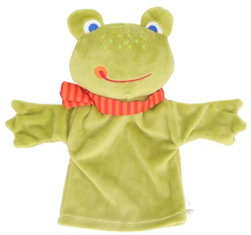 BSTCAR Handpuppe Spielzeug Plüsch Niedliche Tierhandpuppe Kleinkinder und Kinder,Schule Heim Puppentheater Shows Spielzeug Geschenk Kinder (Frosch)