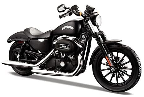 flrian Für Harley Davidson 2006 FXDBI Dyna Street Bob 1:12 Statisches Druckguss-Motorradmodell Zum Sammeln, Spielzeug, Geschenk Motorrad-Modelle(2014 Sportster 883)