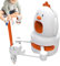 LearnLyrics Roboterschublade für Zeichenroboter | Intelligenter Zeichenroboter, Lernroboter, intelligenter Zeichenroboter mit 130 Zeichenkarten, 1 Pinsel, 6 bunte Pinsel für