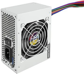 Fuente de alimentación SFX MATX 500W, Alta eficiencia, Puertos múltiples, Compatible con Sistemas compactos, Ideal para Gaming y PC de reducido tamaño.
