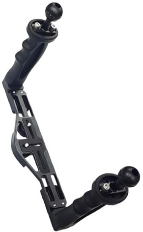 Maniglia in metallo Staffa Subacquea Ultima Macchina Fotografica Vassoio Stabilizzatore Mount Accessori Fotografia Subacquea
