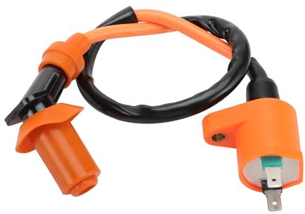 GOOFIT Coude 135 ° Performance Bobine d'allumage Remplacement pour GY6 50 CC 60 CC 80 CC 125 CC 150 CC Scooter ATV cyclomoteur Go Kart