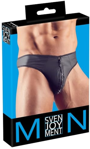 Svenjoyment Underwear Herren String mit Strass Zip