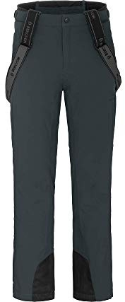 Bergson Flex | Herren Skihose - Normal-/Kurz-/Langgrößen, wasserdicht (20.000 mm) & verschweißte Nähte, Winddicht & atmungsaktiv (20.000 g/m²), warm wattiert (50 g/m²) & elastisch, Oberschenkel-Venti