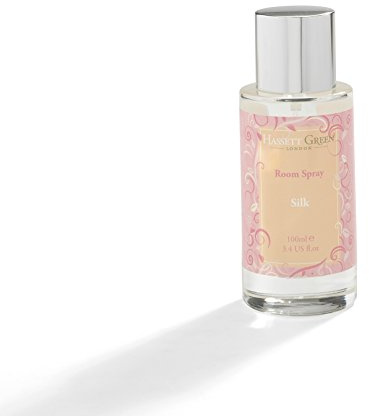 Hassett Green London - Silk Gardenia & Freesia - Room Mist Home Fragrance Spray - 100ml Glass Bottle