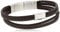 Fossil Armband Für Männer Casual Texture, Innenlänge 175mm~190mm Schwarzes Lederarmband, JF02934040