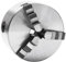 vidaXL Drehfutter 3-Backen Selbstzentrierend Backenfutter Dreibackenfutter Drehbankfutter Drehbank Drehmaschinenfutter 125mm Stahl 3000U/min