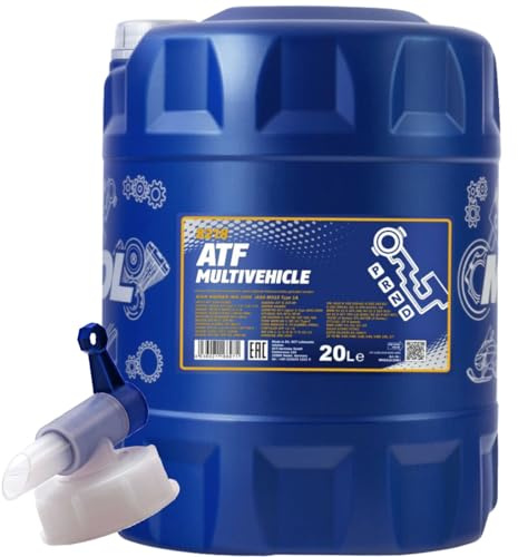 BandelOne enthält 20L Mannol Getriebeöl + Hahn ATF Multivehicle passend für Aisin Warner Jws 3309