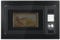 SMETA microonde digitale incorporato, forno a microonde integrato, 900 watt, 25 litri, touch screen, barbecue 1000 watt, 8 funzioni preimpostate, timer, giradischi 31,5 centimetri