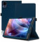 Étui pour Teclast T65 Max, 12.95 inch, Teclast T65 Max Coque Tablette, Housse de Protection avec Support Pliable, Porte-Crayon et Dragonne, Protection Totale. (Bleu)