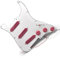 Standard-Pickguard-Tonabnehmer SSS Prewired Guitar Pickguard Mini Humbucker E-Gitarre Ersatzteile (Color : L)