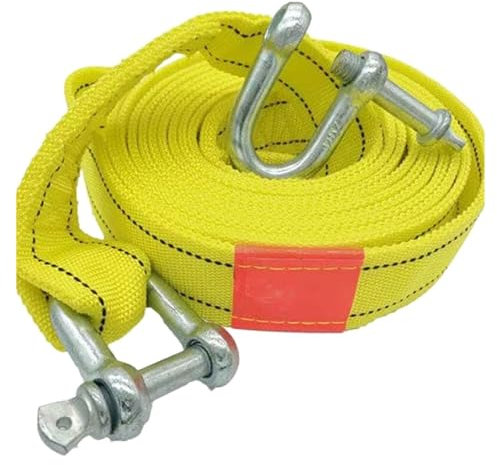 nmbhus Abschleppseil-Gurtstange, Off-Road-Zubehör, Schlaufenhaken, Autoanhänger, Anhängerkupplung, Maschine, direkter Schäkel, Fracht-Zurrgurt, Synthetik