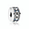 Lkwidi Charme Glänzender Stern Clip Charms Anhänger 925 Sterling Silber Charm Pendant für Europäische Armbänder und Halsketten