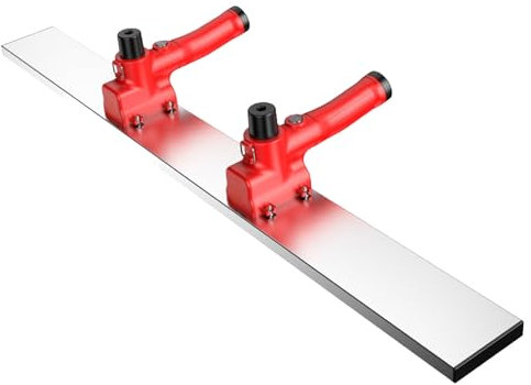 BUXTOM Power-Beton-Finishing-Tool, Estrich-Zementbearbeitung, Beton-Estrich-Vibrationsset, EIN-Knopf-Start, 12000 U/min, Glatt, eben, Effizientes Bauen,100cm