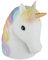 GLOBO LED Dekoleuchte Kinderzimmerlampe Nachtlicht Einhorn Tischleuchte bunt, USB oder Batterien, 2W 100lm warmweiß, LxH18 x 21 cm