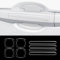 MSMDG Türgriff Schutz Auto für Mercedes-Benz C-Klasse W202 W203 W204 E-Klasse W210 W211 W212 W213 w124, Auto Tür Cup Protector Schützt Den Lenker Vor Kratzern, für Autos Sicherheitsaufkleber