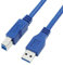 TIANQUXNGI Fast Speed USB3.0 Cable USB3.0 Male Cord 4.8Gbps for Printers and External Hard Disk Connection Fast Data Transfer