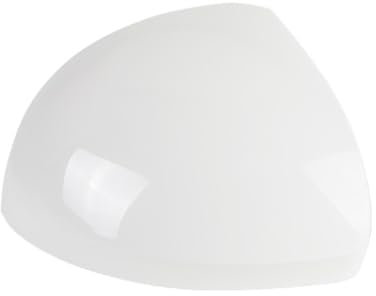 Carcasa Retrovisor para VW para Tiguan 2010-2016 5N0857537 5N0857538 Reemplazo de Cubierta de Espejo retrovisor de Puerta Lateral Tapas de Espejo retrovisor(1xWhite Right)