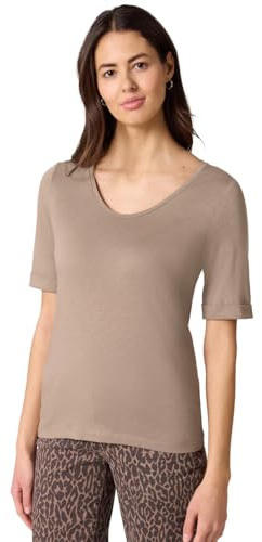 Damen T-Shirt mit Turn-Up