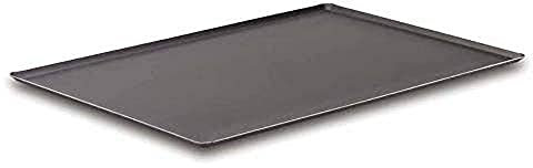 LACOR - 68660 - Placa Horno Aluminio con Antiadherente 60x40-Negro