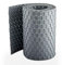 Gartenwelt Riegelsberger Premium Sichtschutzstreifen Hart PVC Rattan Doppelstabmatten 2550x190x4 mm Grau 1 Stück