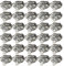 30x Metal Electric Fence Poly Wire Rope Cord Joiner connector Connection 3mm