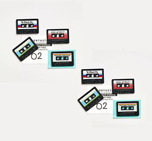 TabEnter Decorative Refrigerator Magnets, Perfect Fridge Magnets for Adults, House Office Personal Use (8Pcs Mixtape)