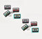 TabEnter Decorative Refrigerator Magnets, Perfect Fridge Magnets for Adults, House Office Personal Use (8Pcs Mixtape)