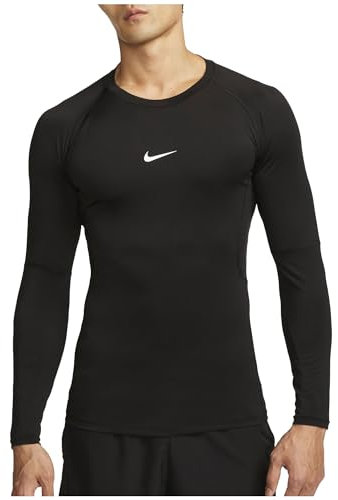 Nike Herren Np Df T-Shirt, Black/White, M EU