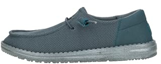 HEYDUDE Wendy Funk Mono Damen - Slip on Flache Schuhe - Mokassin Stil, Dark Slate, 36