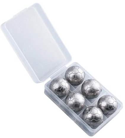 LABRIMP Metall-eiswürfel Für Whisky Und Getränke Wiederverwendbar Und Kühlend Aus Edelstahl Für Zuhause Und Bargebrauch Waschbar Und Sicher