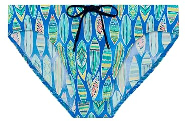 HOM Homme Marbella Slips De Bain, Blue Print, XL EU