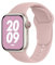 DONEGANI C1A für Apple Watch Armband Ultra 2 Se 40mm 44mm 46mm 42mm 45mm 41mm 38mm 49mm Series 10 9 8 7 6 5 4 3 Original Damen Herren Sport Silikon Millennial Pink