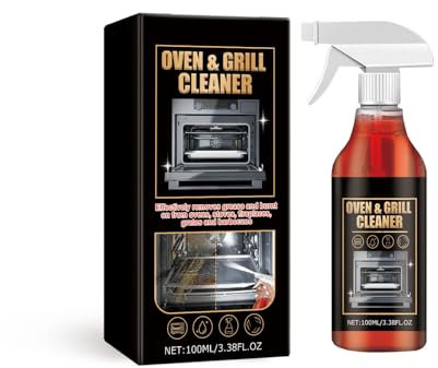Backofenreiniger Spray, Grillreiniger Universalreiniger, Backofen & Grillreiniger, Ofenreiniger für Gasgrill, Backöfen, Grills, Ceranfeld etc (1)
